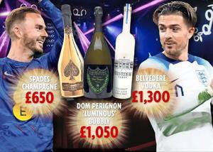 庆祝晋级欧洲杯 英格兰球员酒吧狂嗨到早上6点 喝酒3.5万英镑
