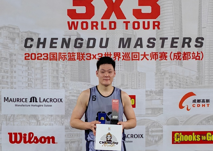 🥇中国球员3×3大师赛首次夺冠！张宁当选MVP后哭了