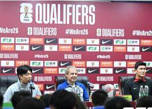 韩媒批中国记者：赛前更关注克林斯曼与中国队的往事 不关注中韩比赛本身