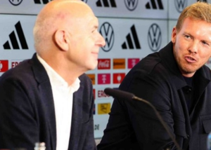 👀德国足协主席力挺纳格尔斯曼：在未来6个月内他都会是国家队主帅