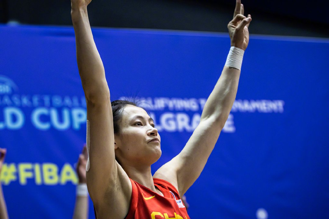 中国女篮轻取马里女篮 提前一轮晋级2022年女篮世界杯正赛