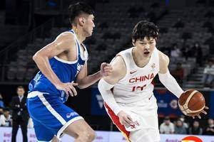 FIBA世预赛战报：周琦16+10 中国男篮击败中国台北