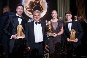 西媒：拿下3座奖杯 巴萨是本次金球奖颁奖典礼最大赢家