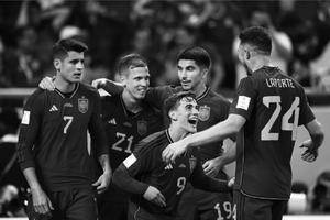 世界杯半场：莫拉塔头槌建功 西班牙暂1-0领先日本