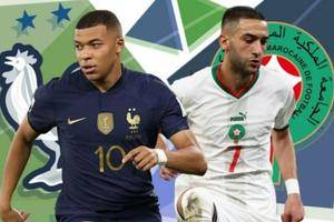 法国近5次对阵摩洛哥3胜1平1负 占据优势