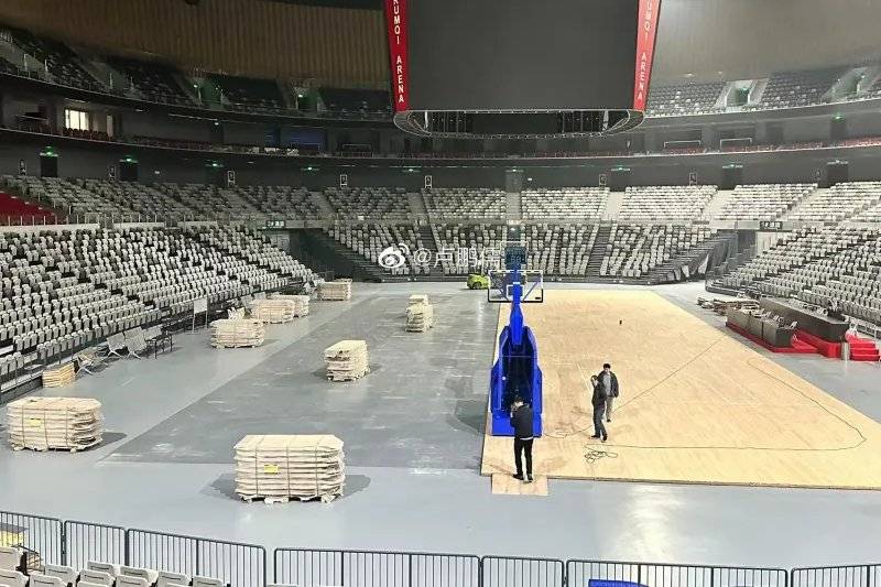 媒体人爆料新疆主场正拆除球馆地板 知情人表示在维修