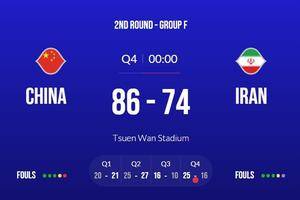 我们世界杯见！中国男篮86-74逆转伊朗 喜提两连胜收官世预赛