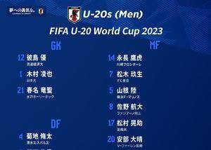 日本U20世界杯阵容出炉！“日本莱万”领衔 多名旅欧小将入选