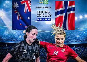 新西兰女足vs挪威女足首发：赫格伯格领衔 卡罗琳在列