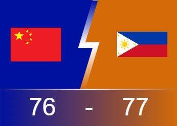 赵睿空砍18分 中国男篮领先20分惨遭逆转 以76-77止步半决赛