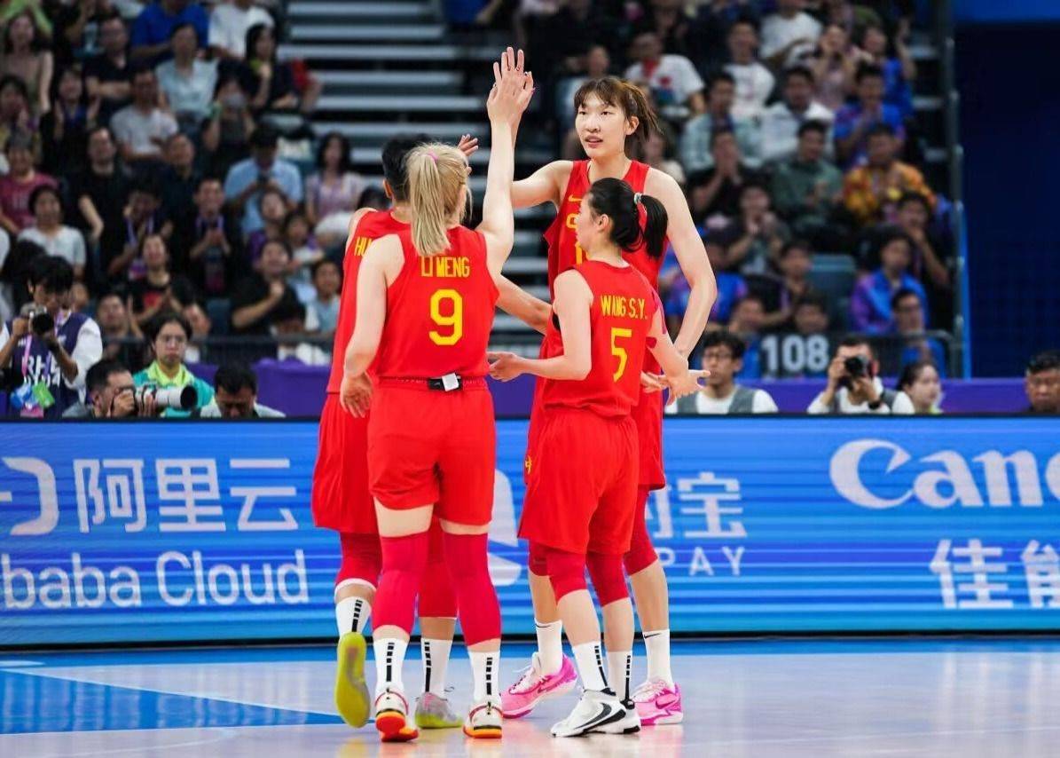 恭喜女篮！中国篮球之队：感谢一路征程有你陪伴！