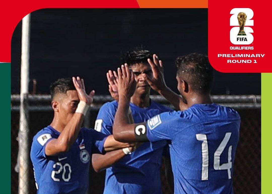 新加坡总比分3-1关岛 国足世预赛对手确定：韩国、泰国、新加坡