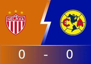 ⚽墨西超战报：奎利诺斯补时头球中柱 双方各一张红牌 内卡萨0-0墨西哥美洲