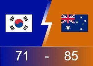 🏀亚预赛战报：罗健儿21+14 澳大利亚4人得分上双以85-71逆转韩国