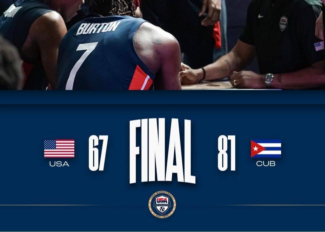 🤙81-67！古巴男篮历史首次击败美国男篮