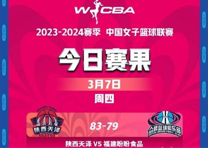 WCBA今日赛果：四川战胜广东豪取13连胜 厦门击败河南终结19连败