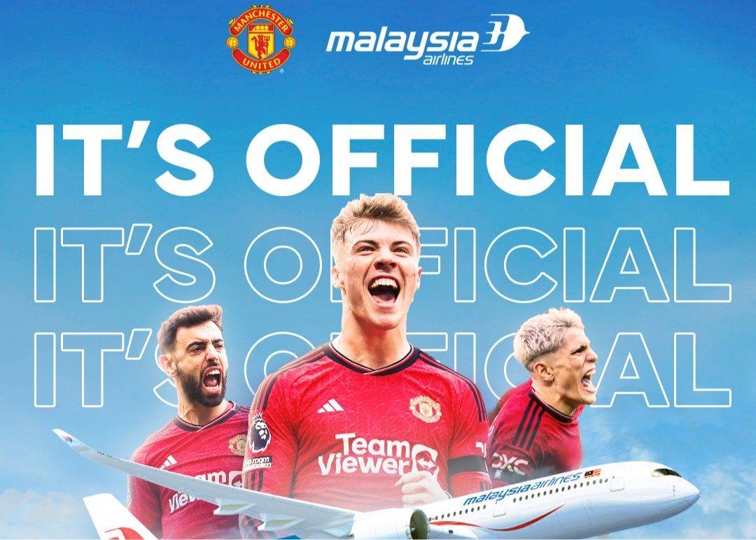 ✈️官方：马来西亚航空成为曼联合作伙伴