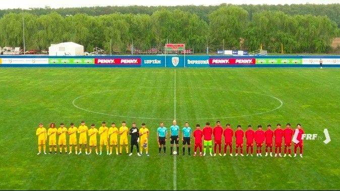 中国U16男足0比4不敌罗马尼亚U16男足 遭遇开门黑
