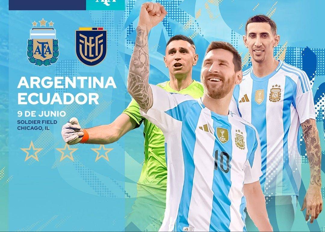 官方：为备战美洲杯 阿根廷6月9对阵厄瓜多尔 6月14日对阵危地马拉