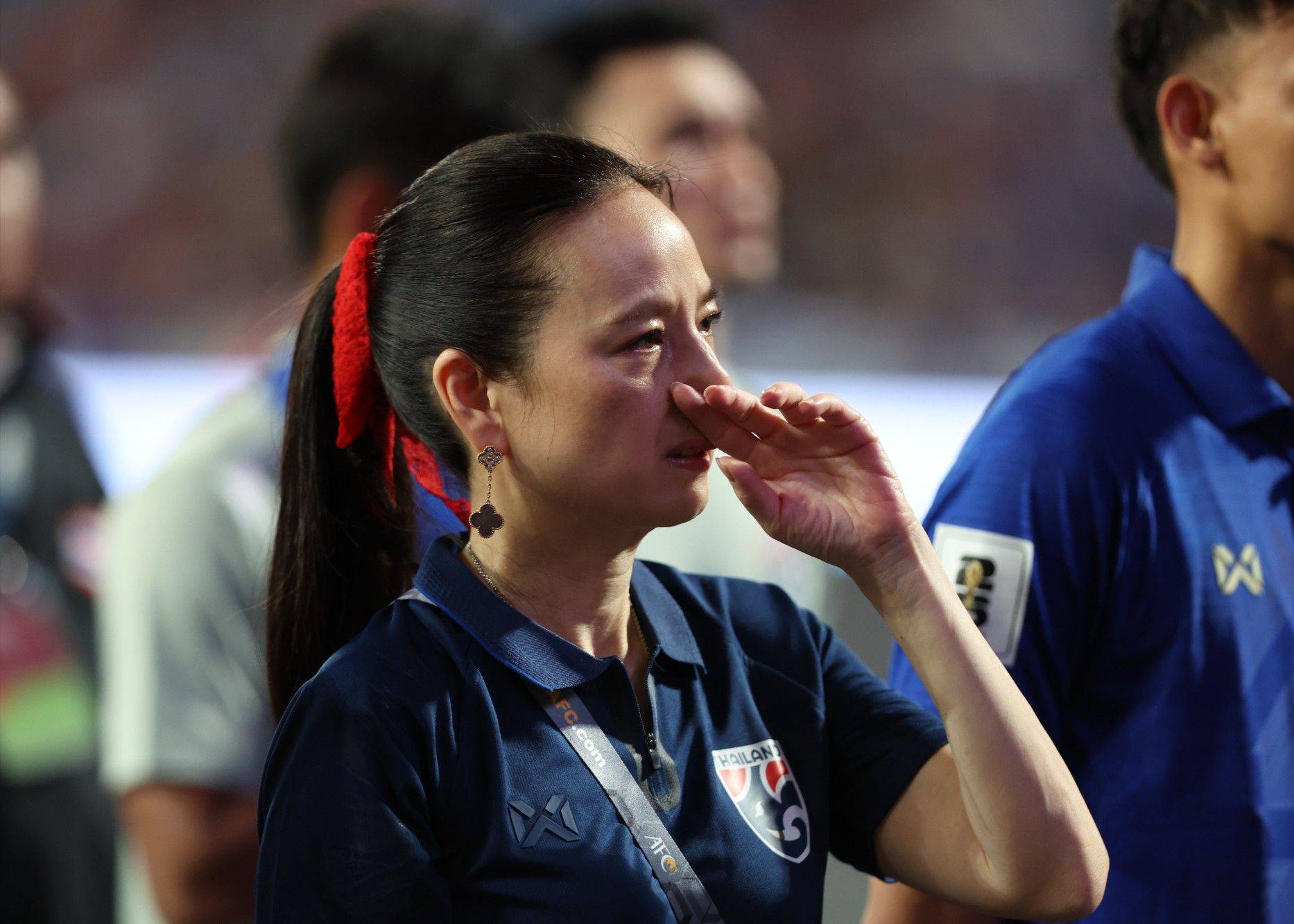 😭泰国足协主席赛后落泪：对不起泰国人民 对阵中国本该拿6分