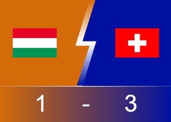 ⚽欧洲杯战报：阿比彻尔传射建功 恩波洛破门 瑞士3-1匈牙利
