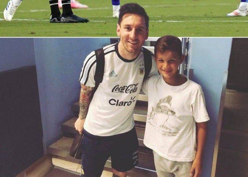 卡尔博尼2016年第一次见到梅西时才11岁 如今他随队出征美洲杯