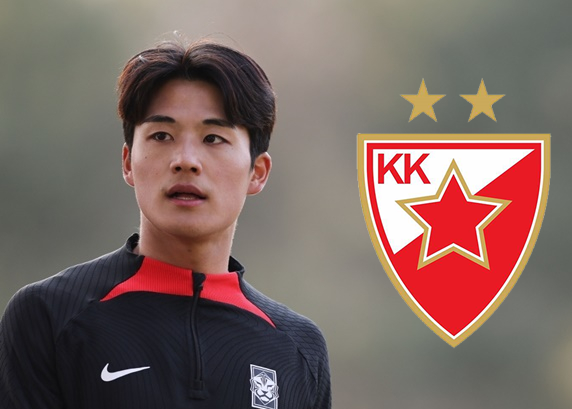 韩国国脚薛英佑官宣加盟贝尔格莱德红星 昨日对阵大邱FC出席告别仪式