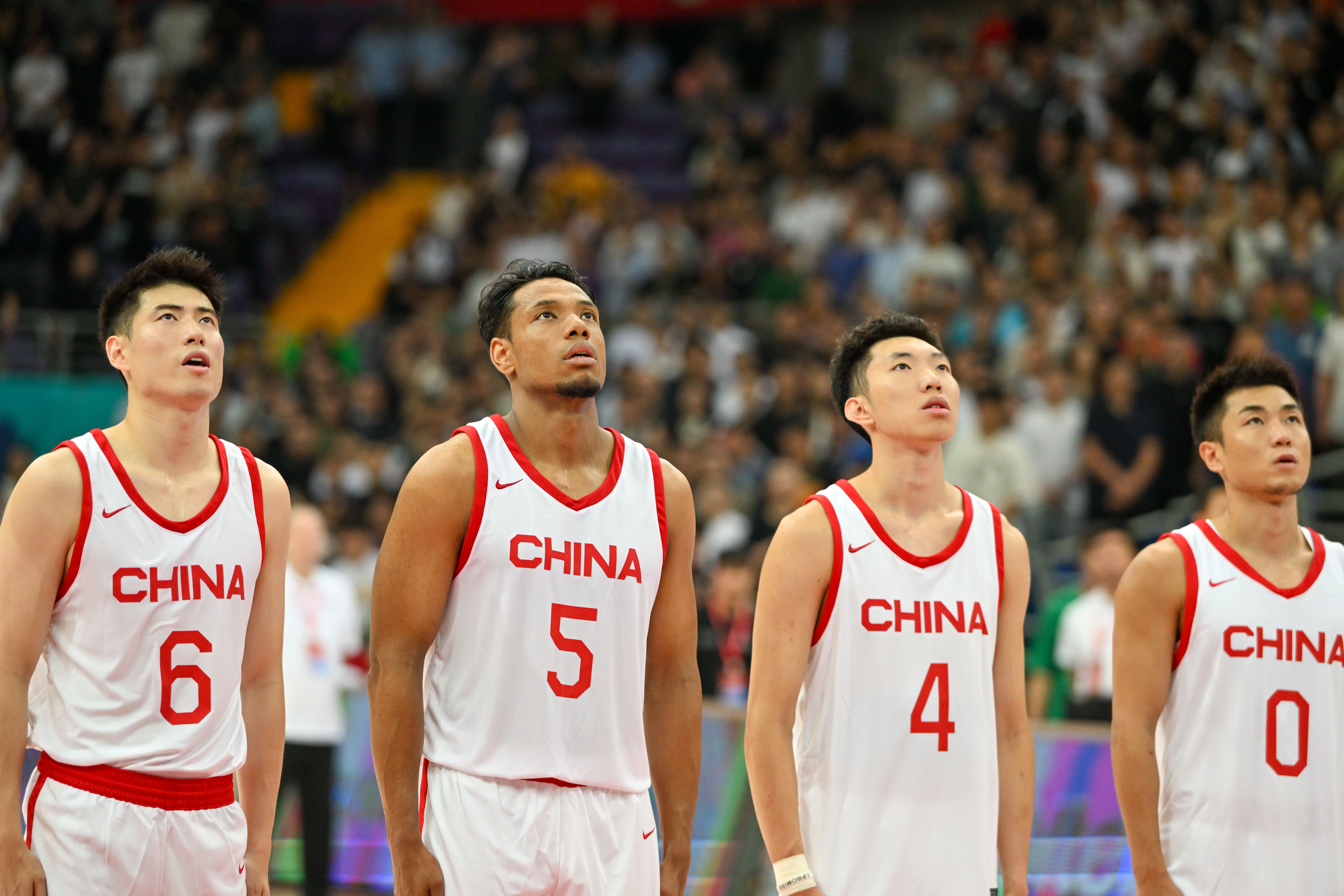 媒体人:中国男篮内部教学赛以55